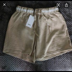 GYMSHARK 24/7 Shorts- Sand -Small